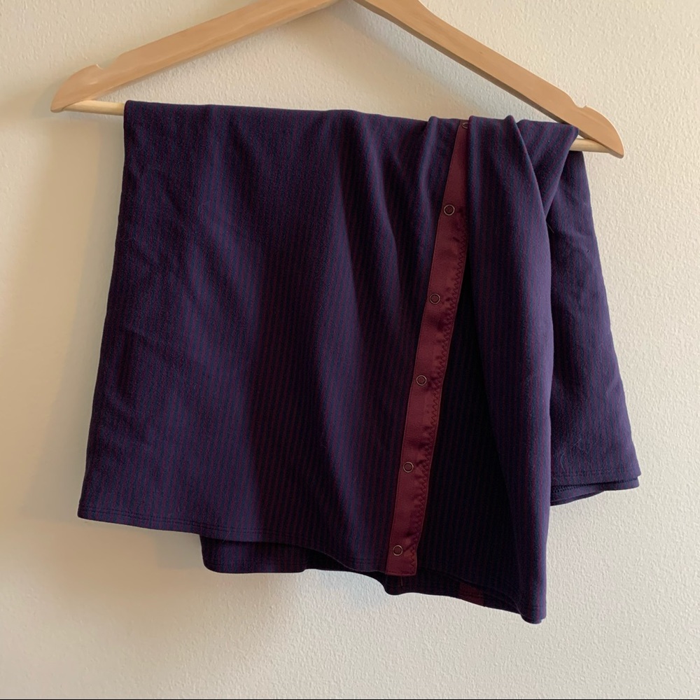 Lululemon Vinyasa Scarf Hyper Stripe Plum Inkwell